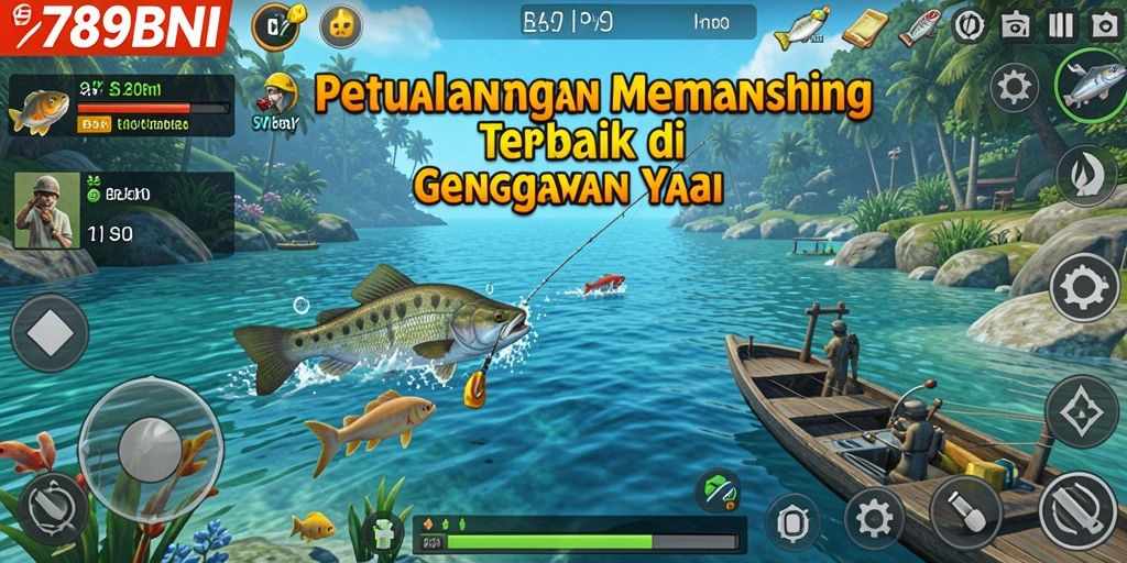 Tangkapan ikan besar di dalam gameplay 789BNI.