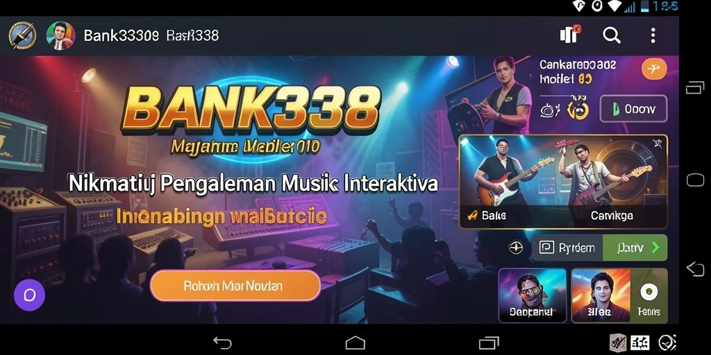 Tampilan gameplay BANK338 yang menakjubkan dengan animasi interaktif.