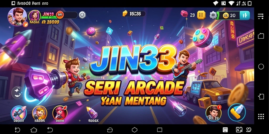 Screenshot menampilkan gameplay seru JIN33 dengan tantangan yang menarik.