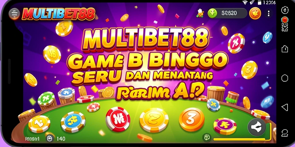 Tampilan gameplay MULTIBET88 yang seru saat memainkan Bingo.