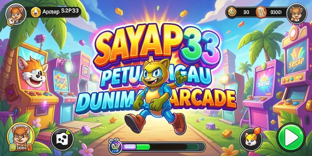 Tampilan gameplay SAYAP33 yang dinamis dan penuh warna.