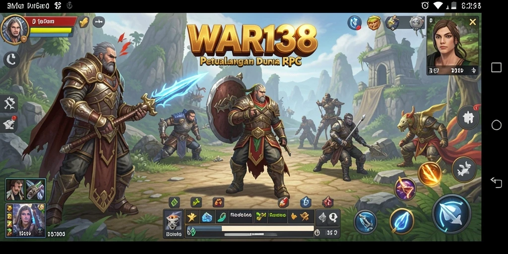 Screenshot dari gameplay seru dalam game RPG WAR138.