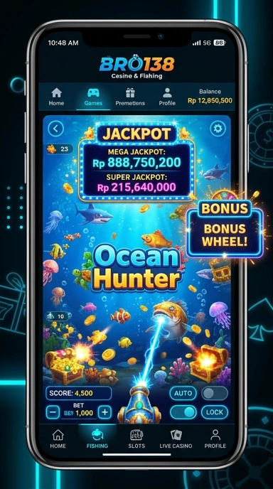 Pemandangan enak dari fitur pencarian aplikasi di bro138.